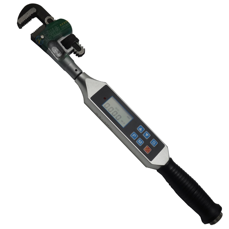 帶扭力數(shù)顯的管鉗頭扳手圖片